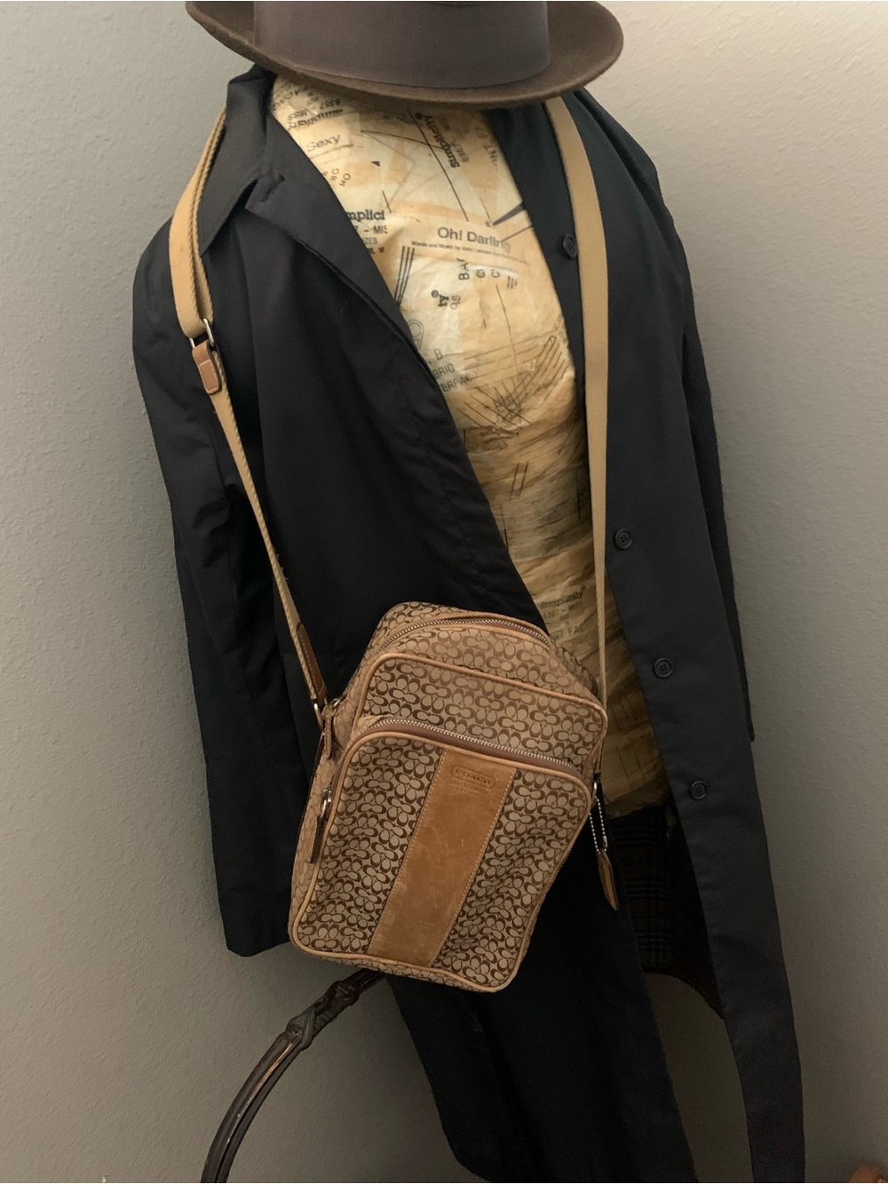 Coach mini C camera bag